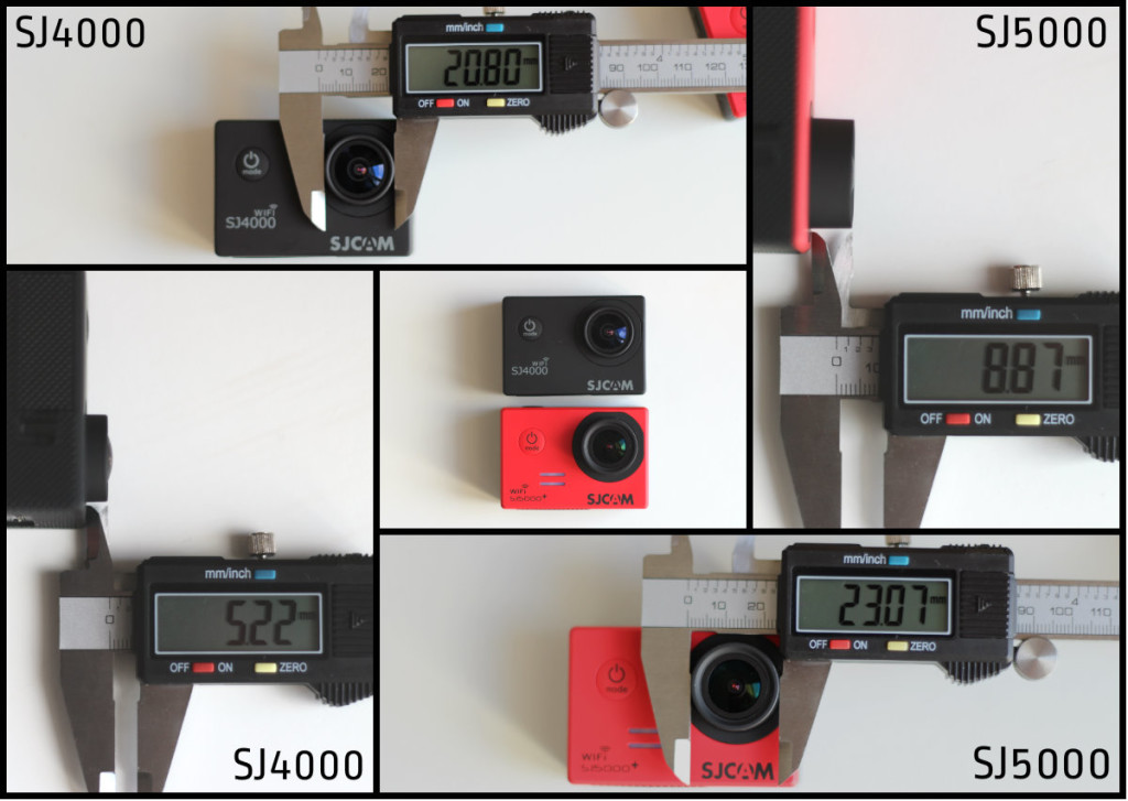 SJ4000 vs SJ5000 Lens