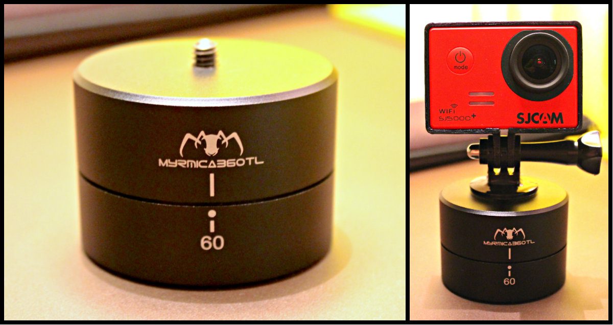 action cam panning 360 MMonkey