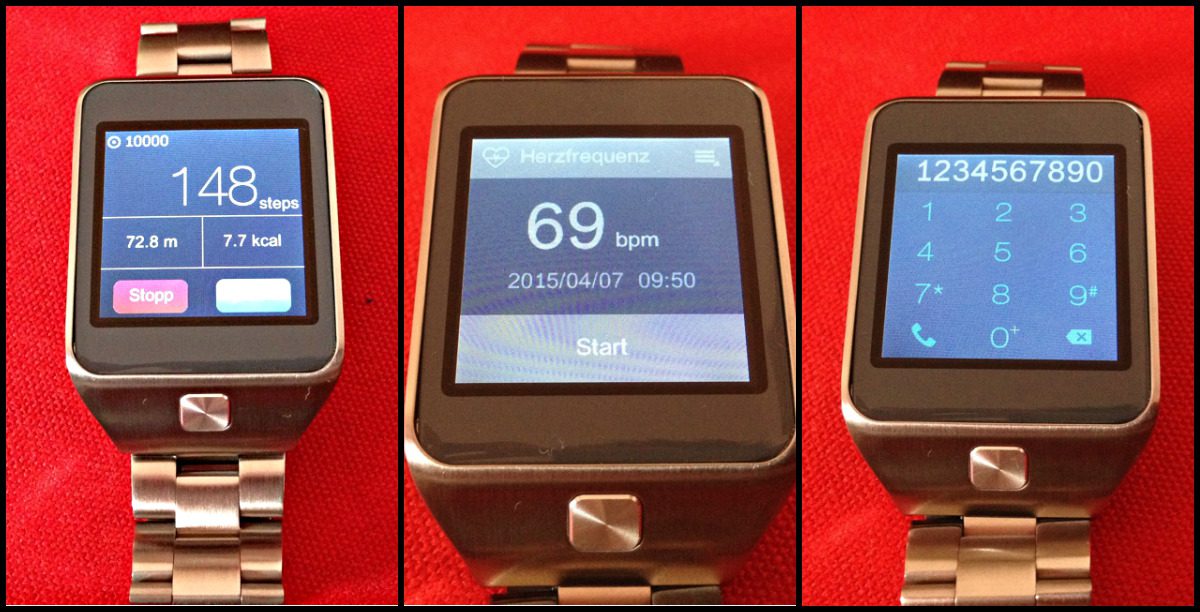 No. 1 G2 Telefon Pedometer Heart Rate MMonkey