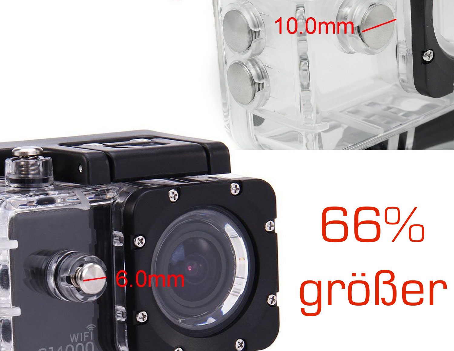waterproof housing j4000 MMonkey