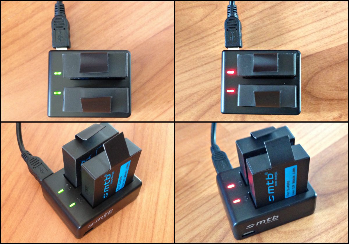 Dual Charger Ladegerät SJ4000 SJ5000 SJCAM