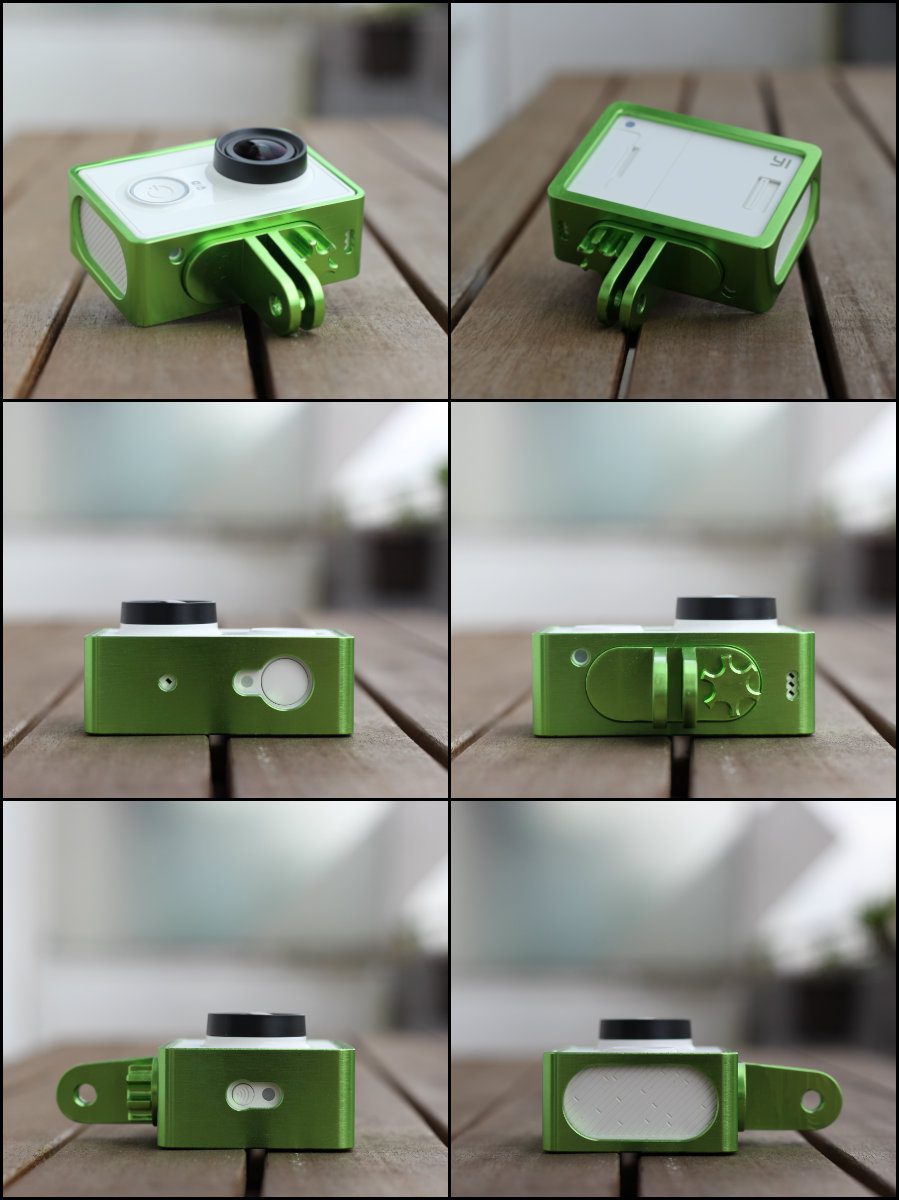 Aluminium Case Frame Xiaomi Yi MMonkey