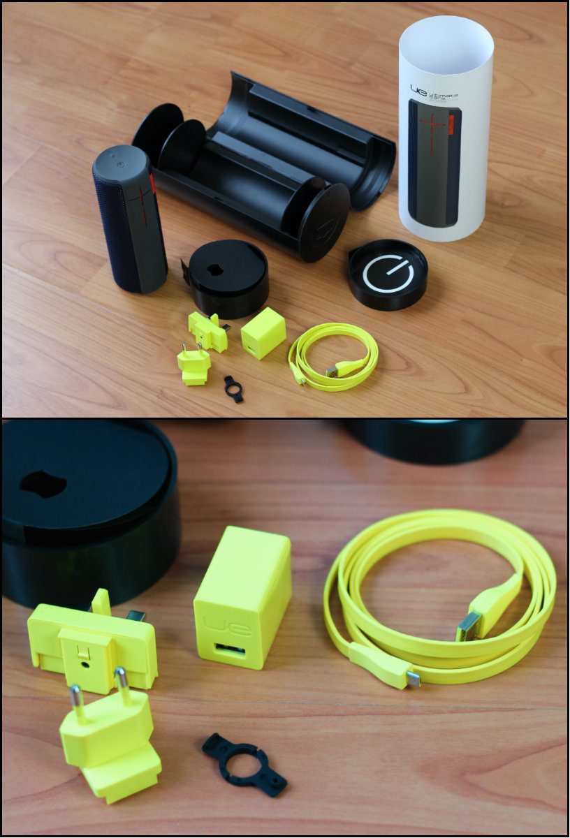 Logitech UE BOOM Ultimate Ears Box Speaker Lieferumfang MMonkey