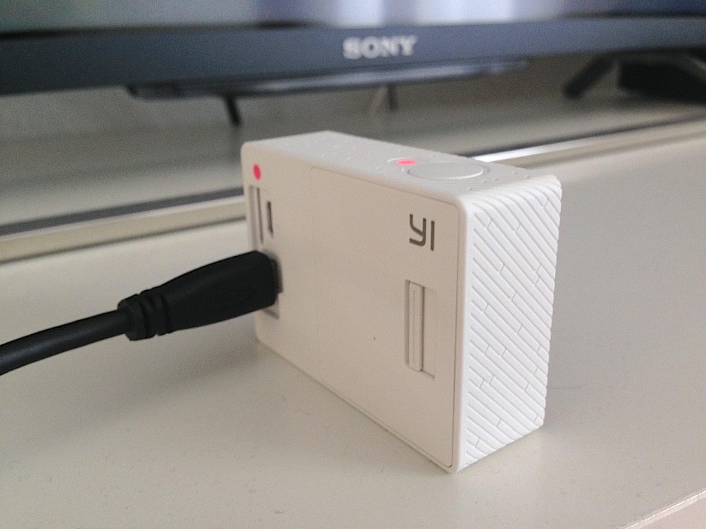 Xiaomi Yi fucus hdmi monkey
