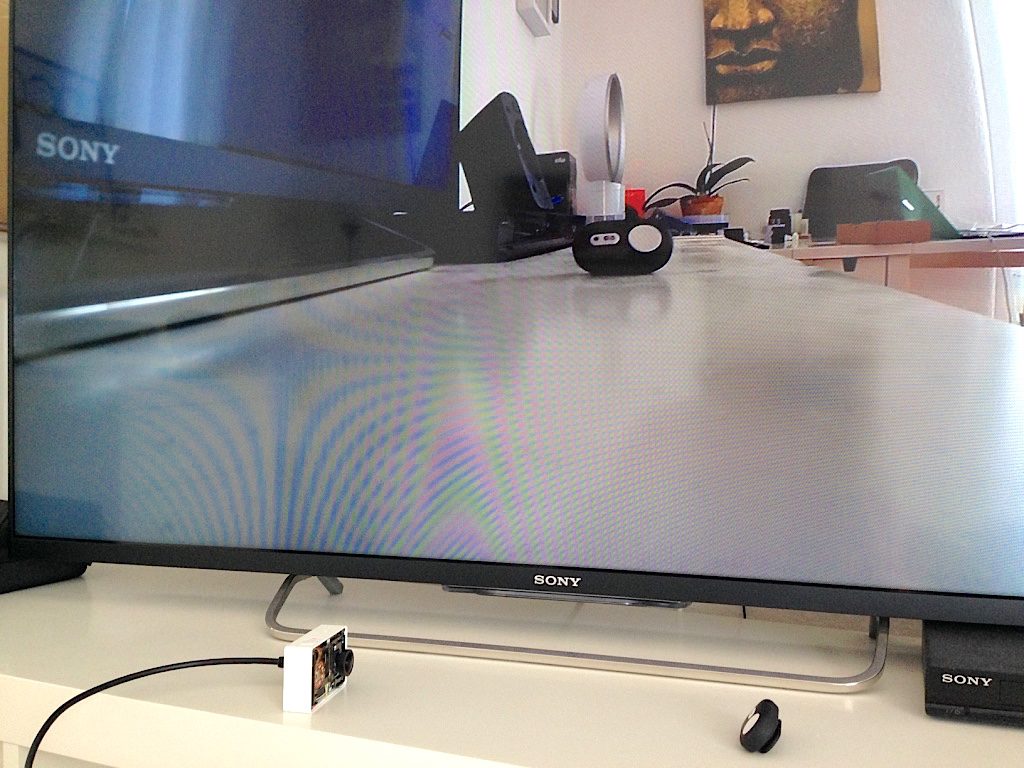Xiaomi Yi fucus tv hdmi monkey