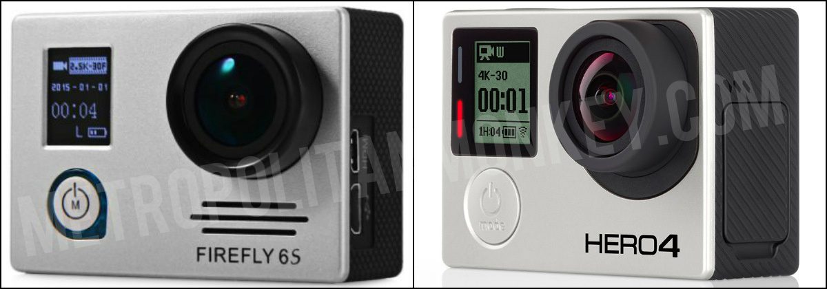 GoPro Hero4 vs Firefly 6S