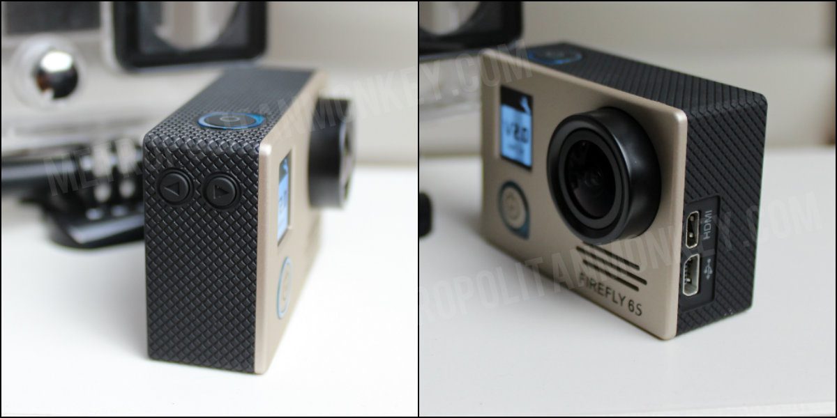 Hawkeye Firefly 6S 4K Buttons USB HDMI