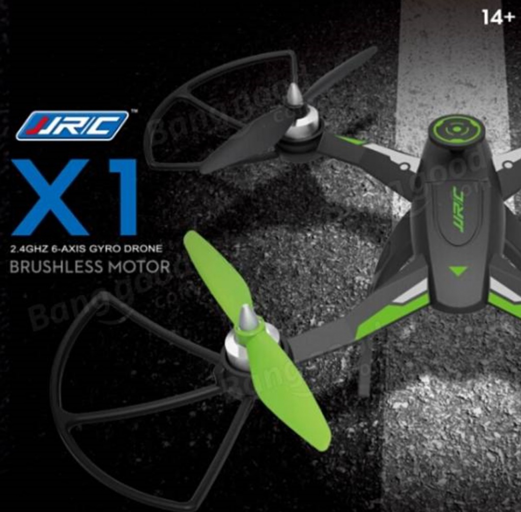 JJRC X1 Brushless green