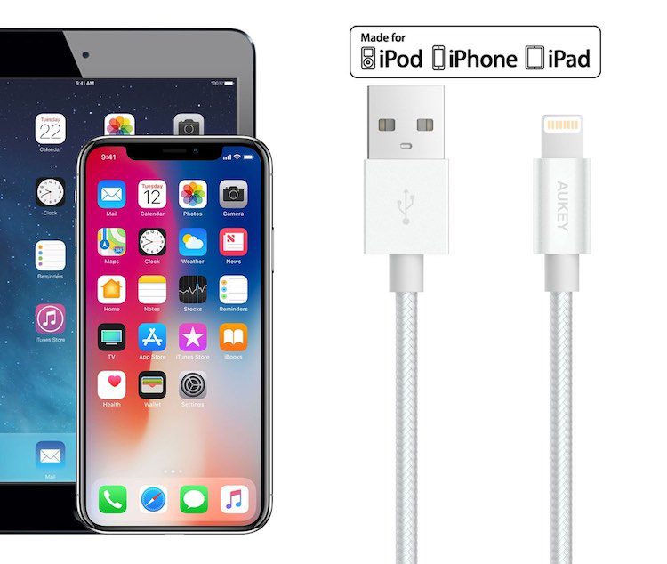 aukey lightning cable metropolitan monkey