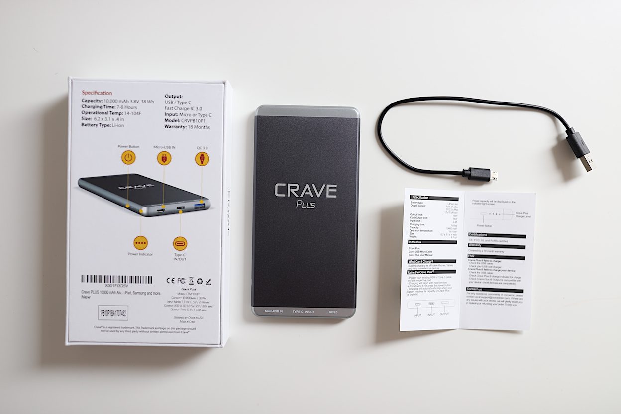 crave plus powerbank unboxing metropolitan monkey