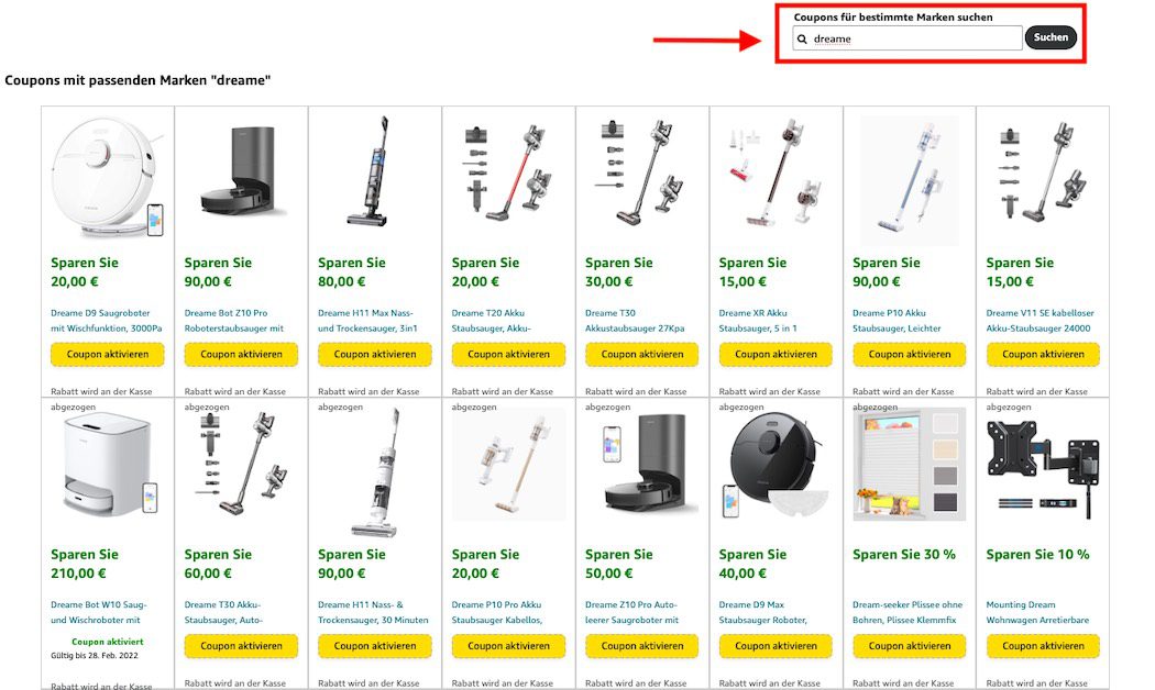 Amazon Coupons Codes Rabatt