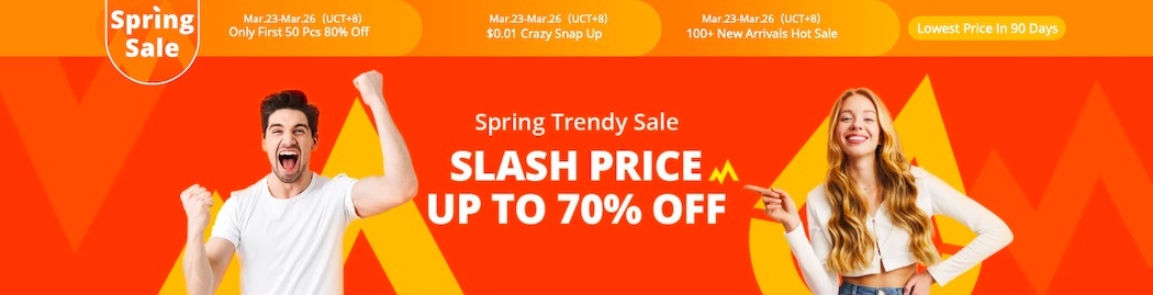 Banggood Spring Sale banner