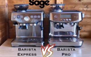 Sage Barista Pro vs Express Test Siebträgermaschine