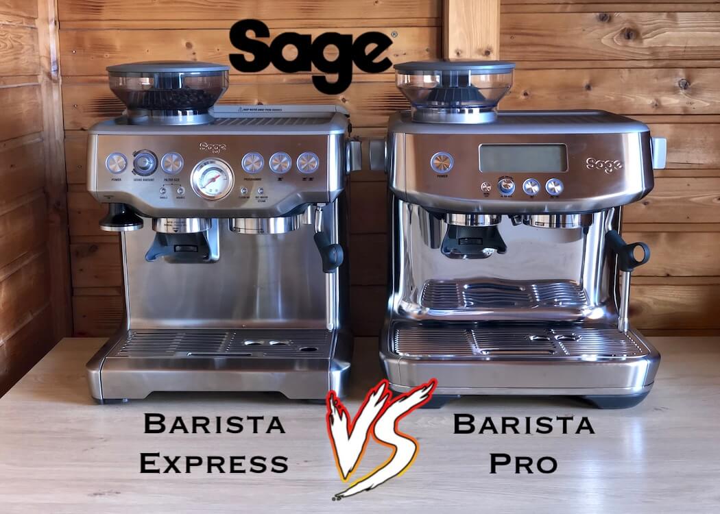Sage Barista Pro vs Express Test Siebträgermaschine