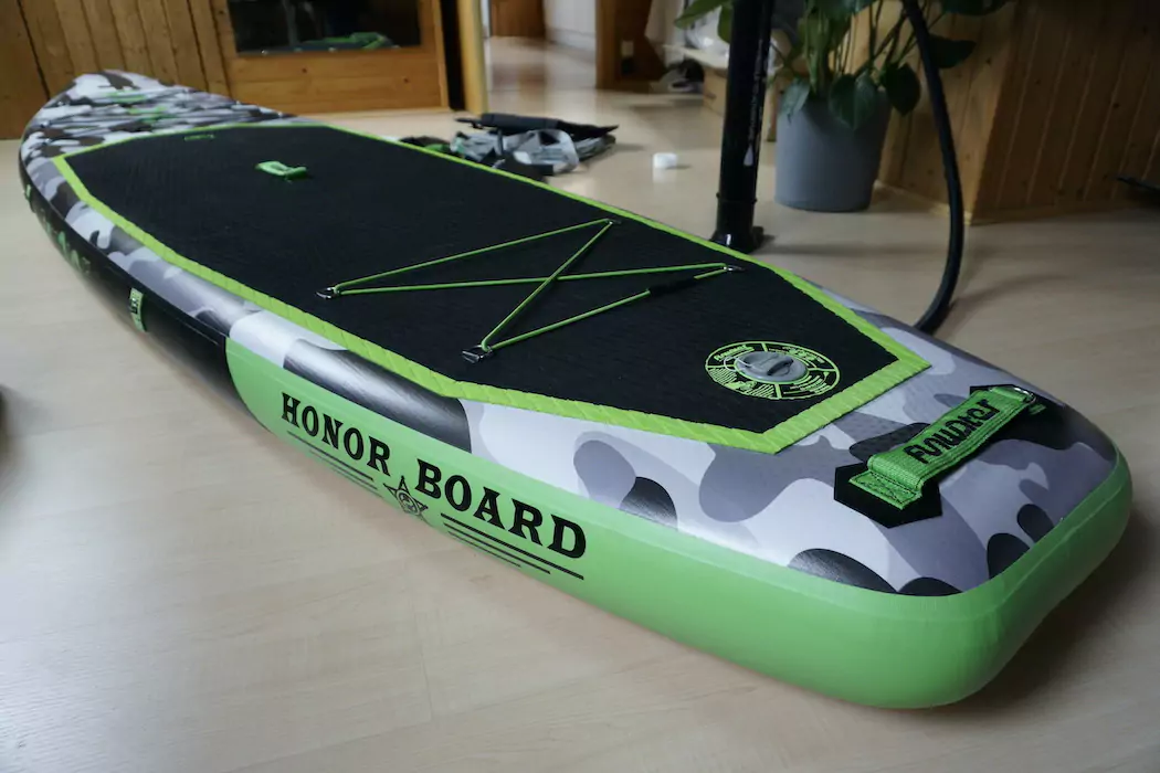 FunWater Honor 11 SUP SUPFW10A Stand Up Paddle Board aufgepumpt