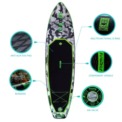 FunWater Honor 11 SUP SUPFW10A Stand Up Paddle Board Info