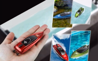 Kleinstes Mini RC Boot der Welt