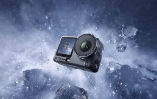 DJI Osmo Action 6 im Eis