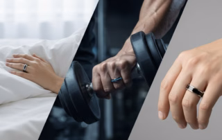 Smart Rings beim Schlafen, Sport, Alltag