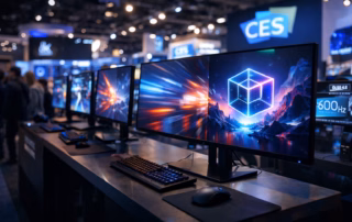 Die neuesten Monitore auf der CES 2026.