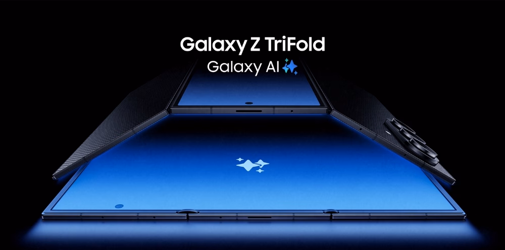 Samsung Galaxy Z TriFold als importiertes Tri-Fold-Smartphone