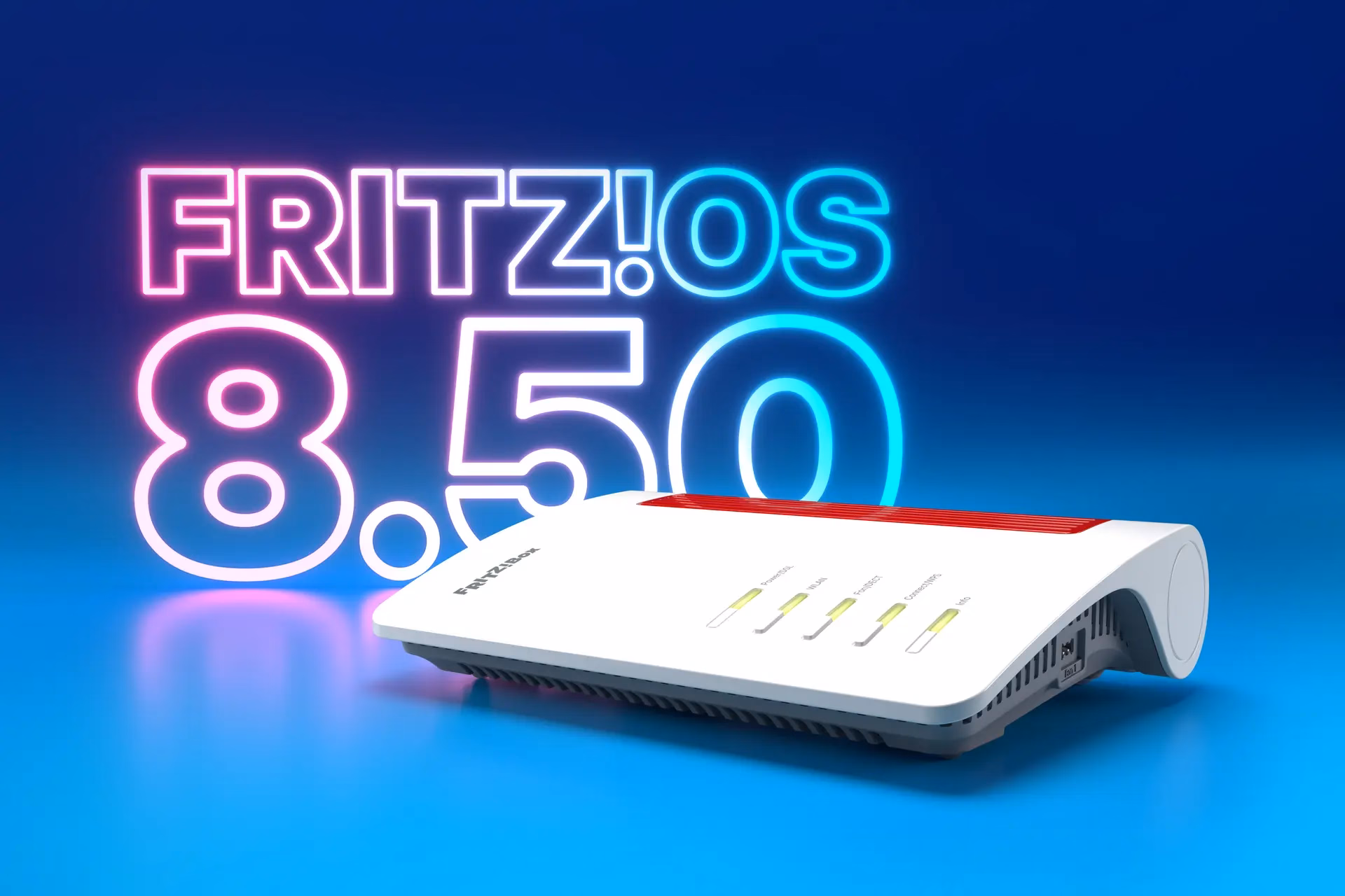 FRITZ!OS 8.50 auf der FRITZ!Box 7690