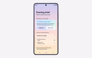 Samsung Galaxy Smartphone mit One UI 9
